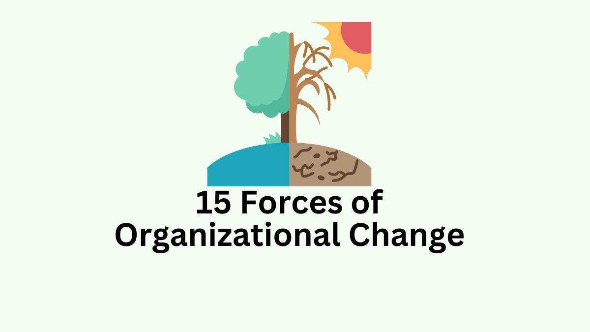 forces of organizational change