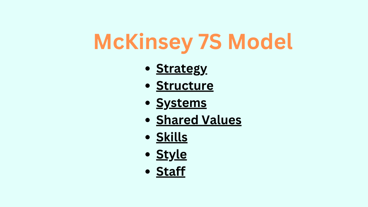 McKinsey 7S Model